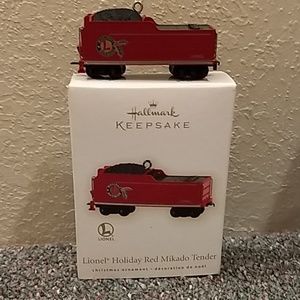 ⬇️🤩⬇️Lionel Holiday Red Mikado Tender